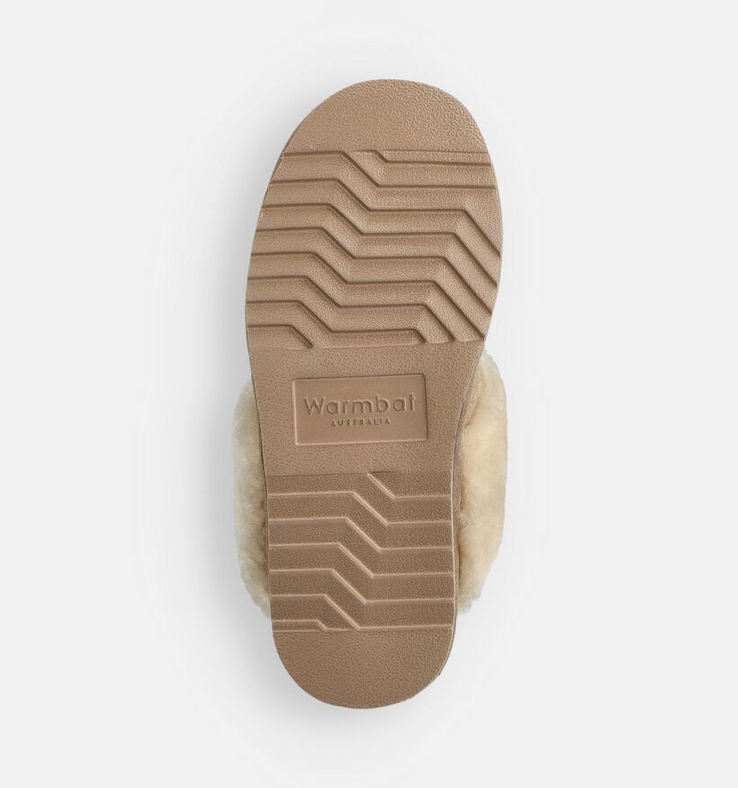 Flurry Pantoufles ouvertes en Beige pour femmes (362520)