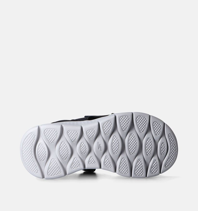 Skechers Slip-ins Go Walk Zwarte Sandalen voor heren (354589)