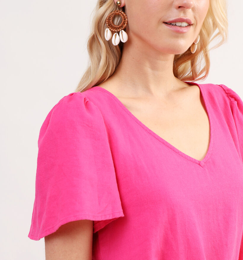 JDY Say Fuchsia Korte jurk voor dames (337602)