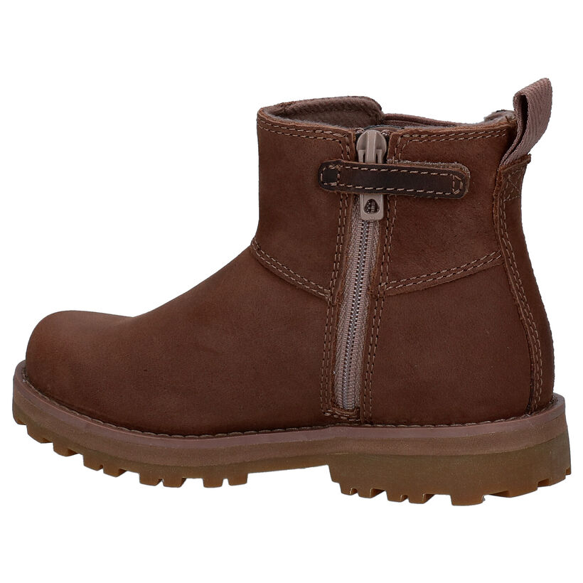 Timberland Courma Kid Chelsea Bottines en Marron pour garçons (313039) - pour semelles orthopédiques