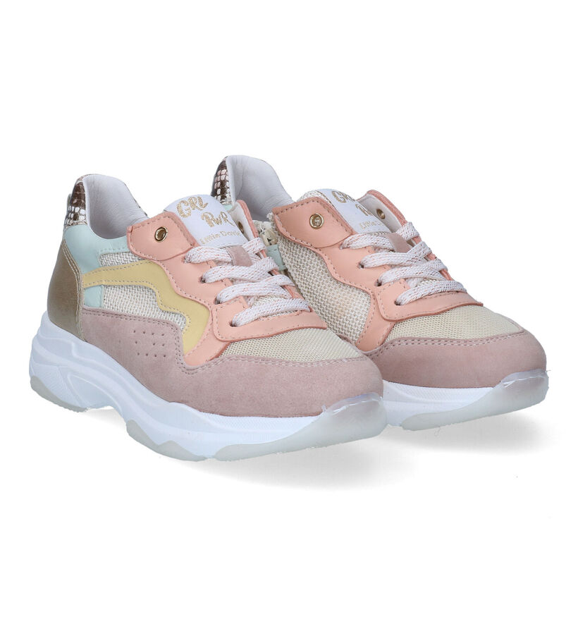 Little David Nina Baskets en Beige pour filles (309467) - pour semelles orthopédiques