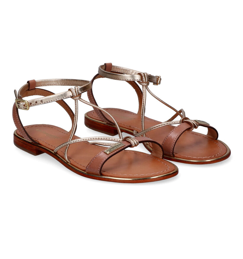 Les Tropeziennes Hirondel Beige/Gouden Sandalen voor dames (308561)