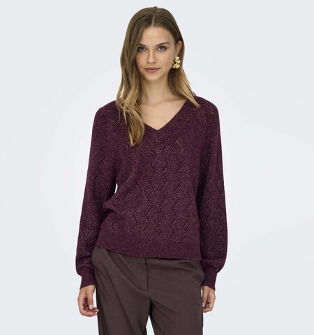 JDY Truien Zwart/Bordeaux