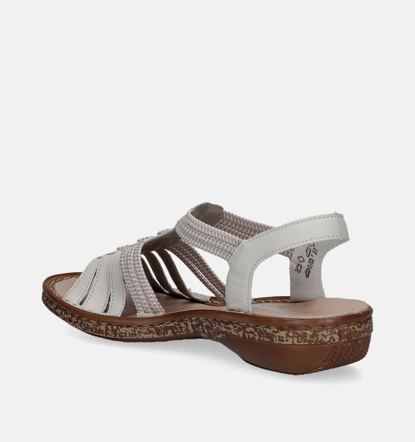 Rieker Beige Sandalen voor dames (339078)