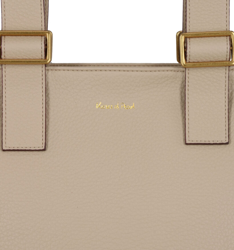 Kisses of Pearl Chloe Sac à main en Taupe pour femmes (327765)