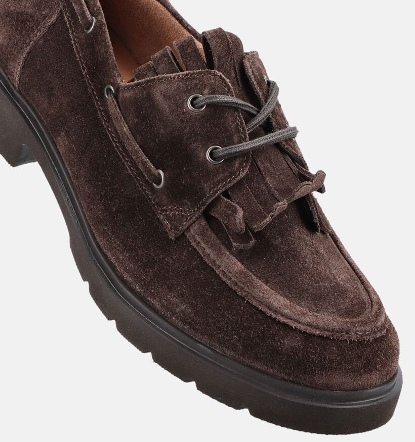 Gabor Comfort Donkerbruine Bootschoenen voor dames (378262)