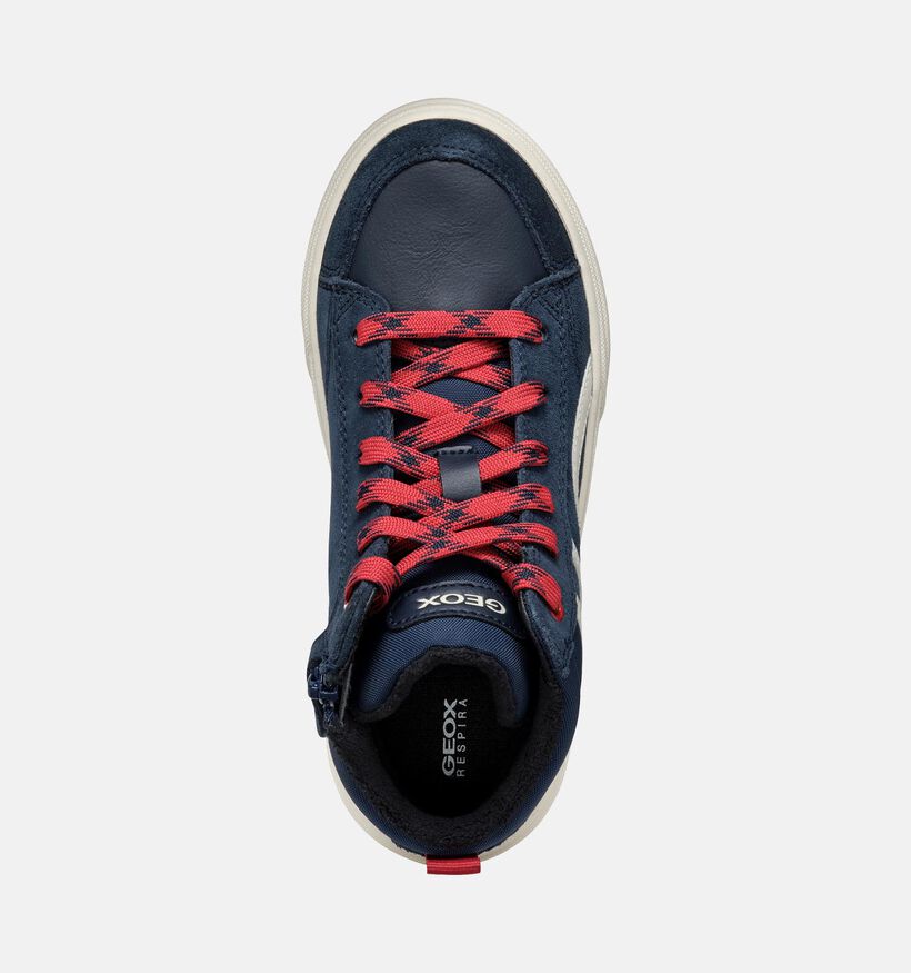 Geox Weemble Blauwe Hoge schoenen voor jongens (345918) - geschikt voor steunzolen