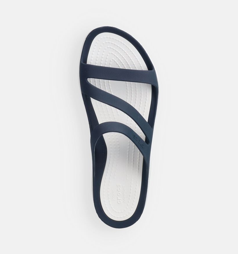 Crocs Swiftwater Claquettes en Bleu pour femmes (369989)