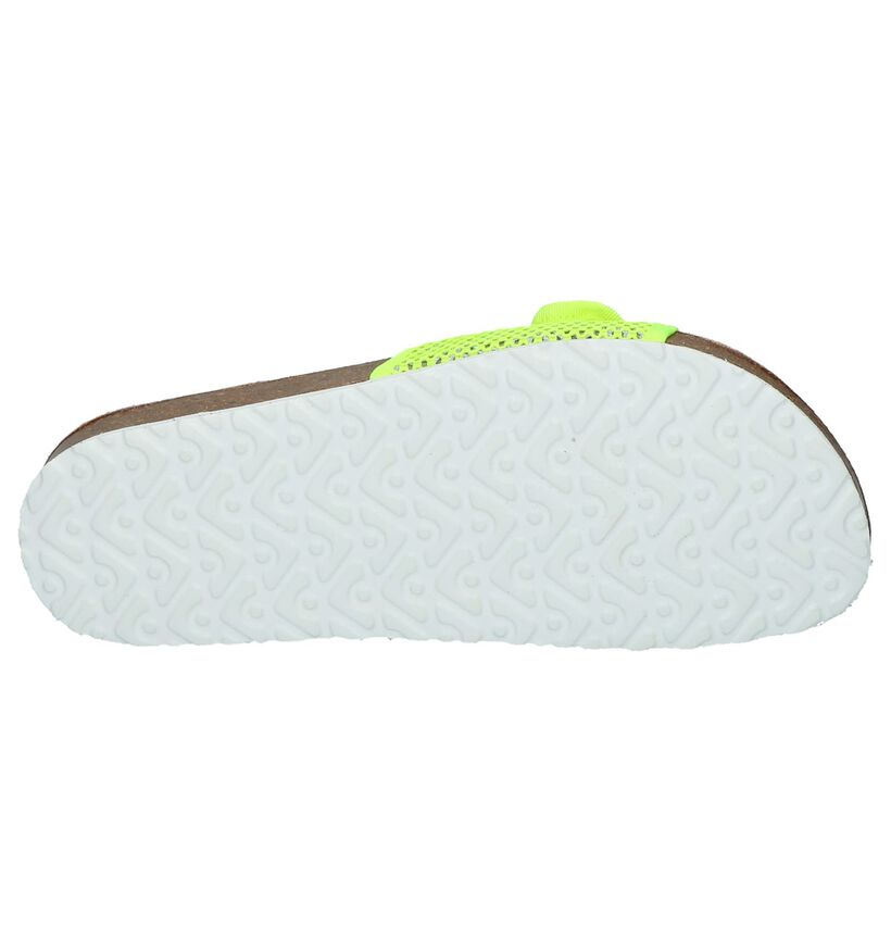 Pepe Jeans Fluo Roze Slippers in stof (215161)