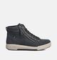 Rieker Sport Baskets montantes en Bleu fonc&eacute; pour femmes (379873) - pour semelles orthop&eacute;diques