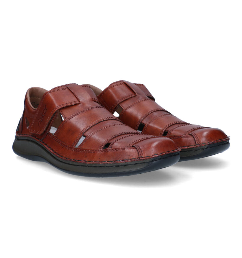 Rieker Sandales en Marron pour hommes (339184)
