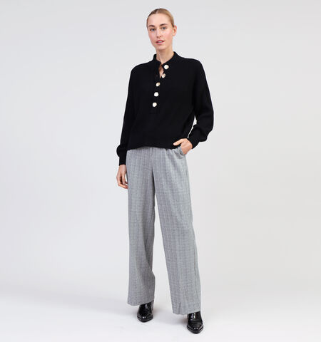 Vero Moda Broeken Grijs