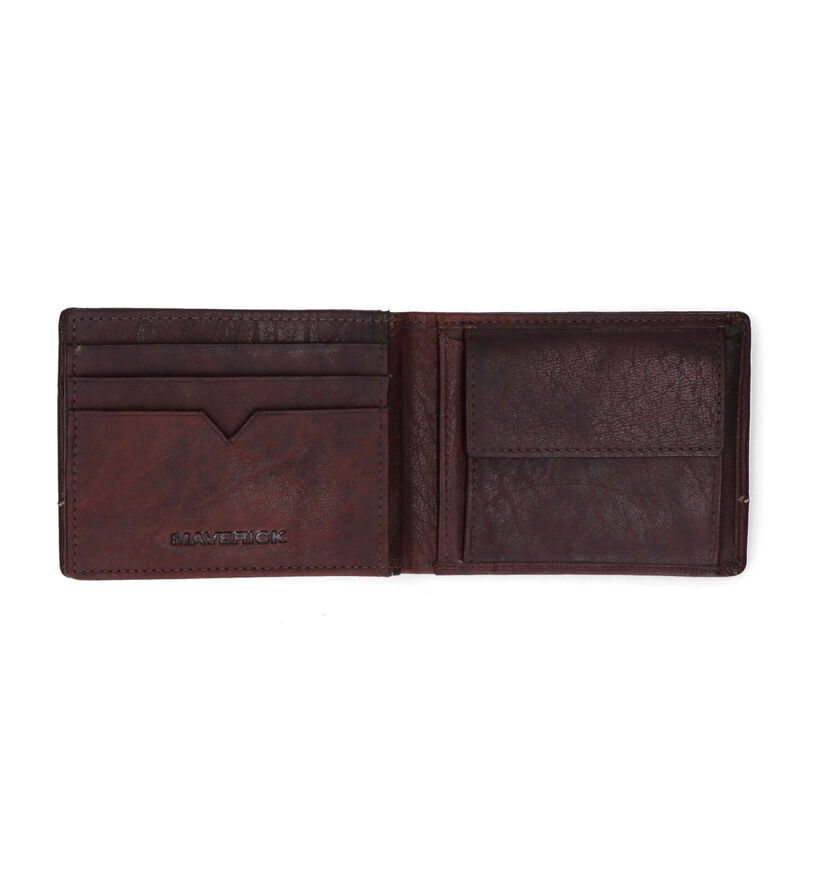 Maverick Portefeuille en Marron pour hommes (358823)