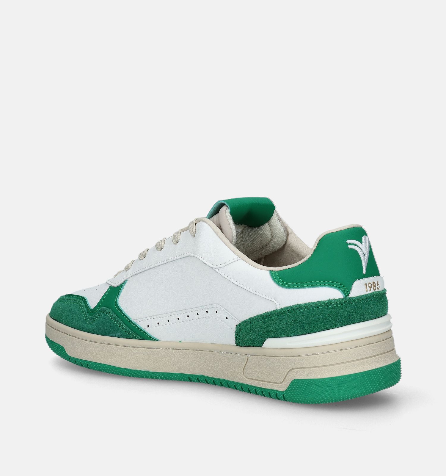 Groene veterschoenen heren outlet