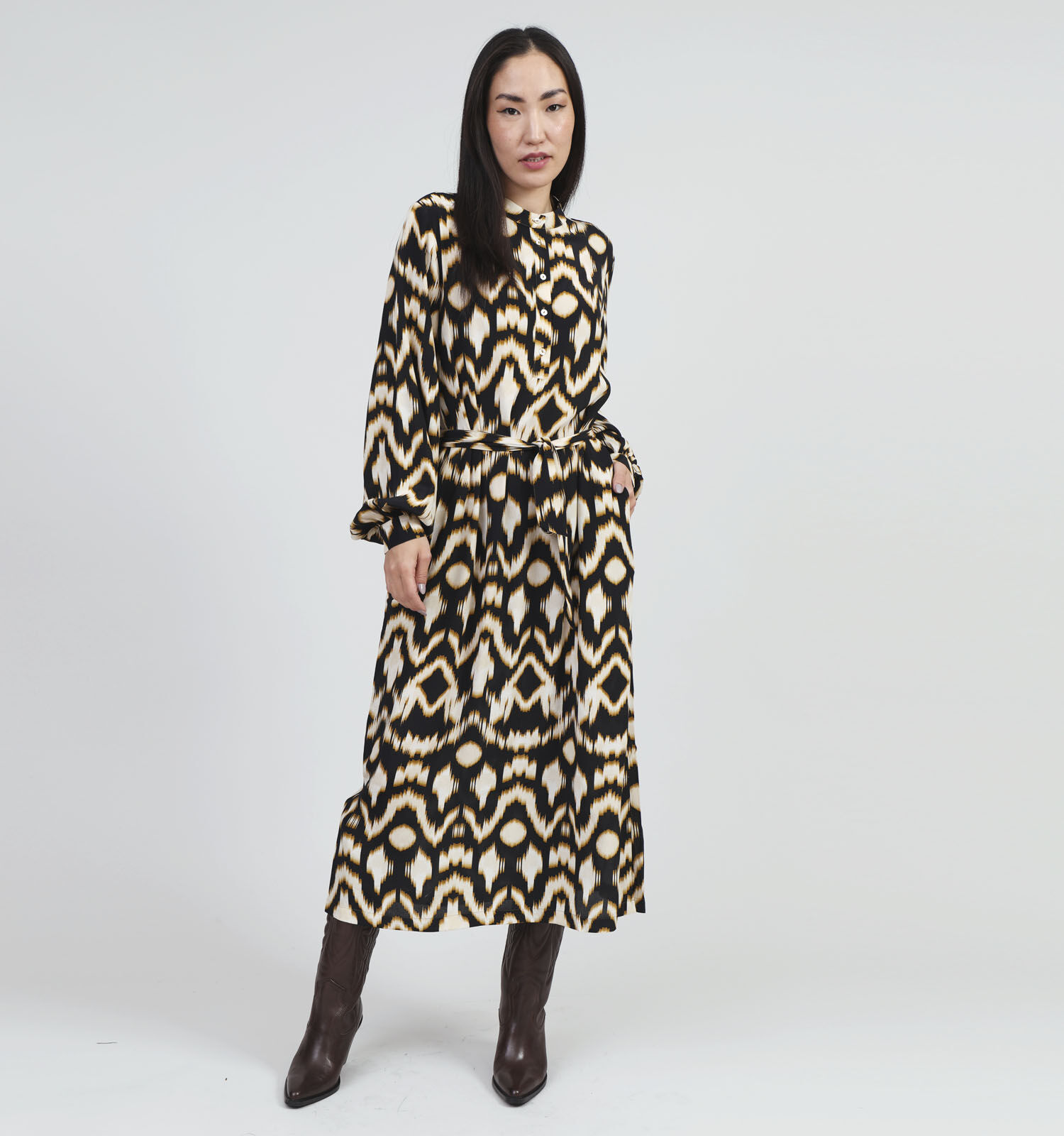 Roestbruine jurk clearance