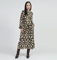 Expresso Graphic dessin Robe en Brun pour femmes (351073)