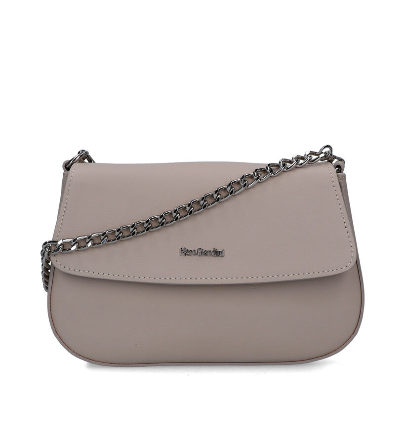 NeroGiardini Beige Crossbody Tas in leer (325387)