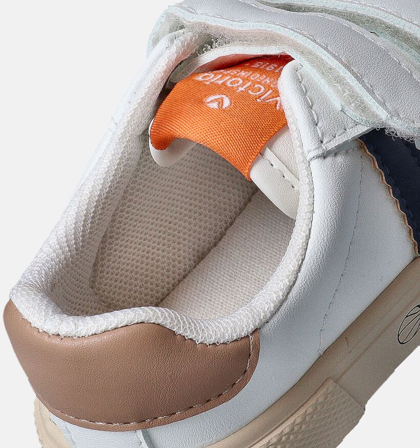 Victoria Witte Velcroschoenen voor jongens, meisjes (354106)