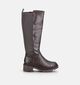 Tamaris Donkerbruine Lange Laarzen voor dames (378958)