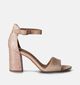 Tamaris Beige Sandalen met gesloten hiel voor dames (354399)