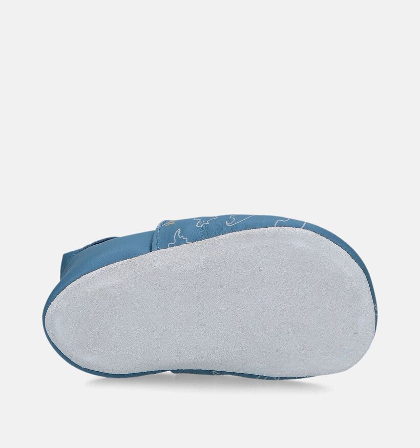 Bobux Dino Chaussons pour bébé en Bleu pour garçons (294784)