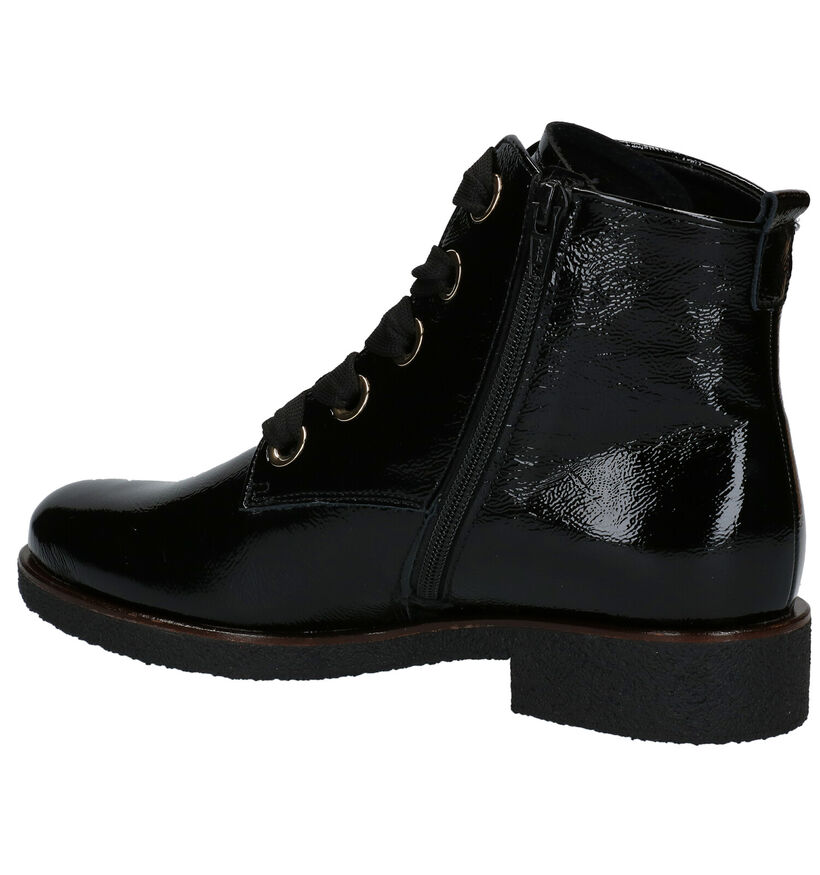 Gabor Bottines en Noir en cuir (284001)