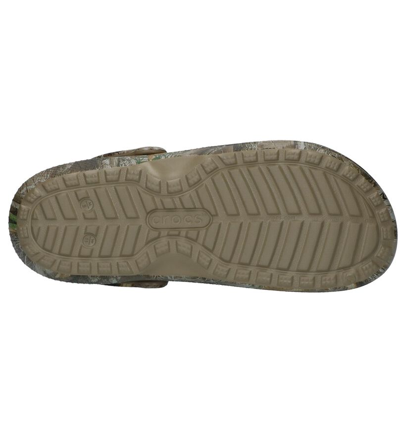 Multicolor Crocs Classic Lined Slippers met Tekening in kunststof (227136)