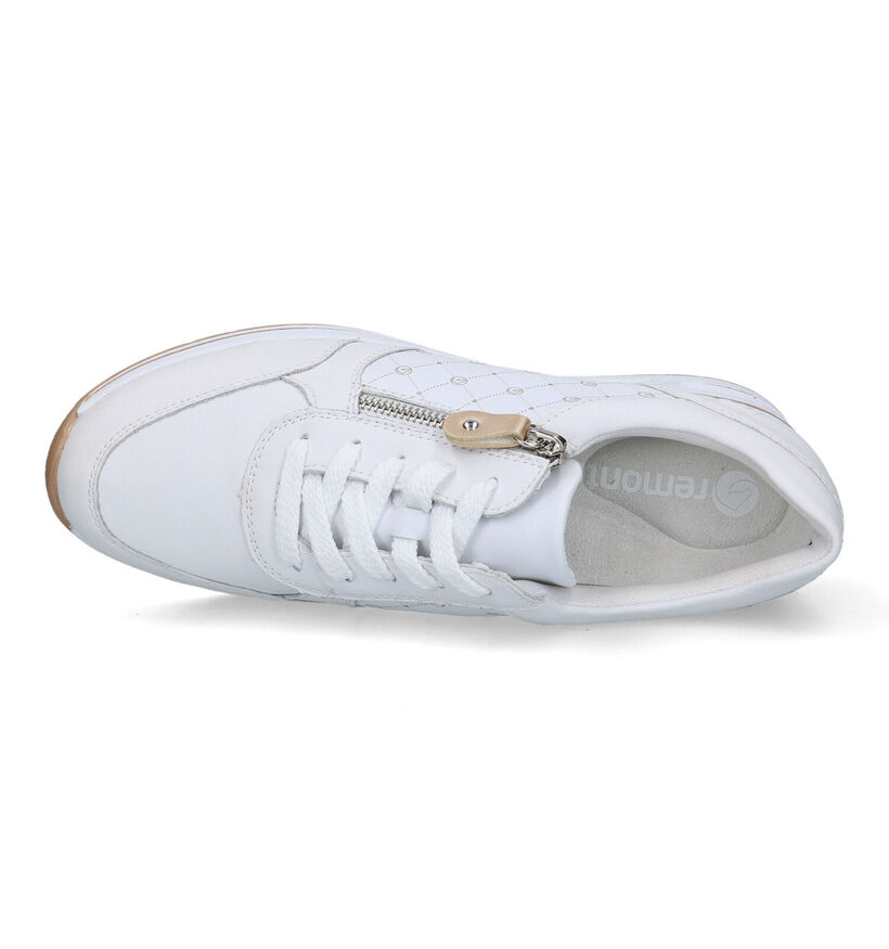 Remonte Witte Sneakers voor dames (320248) - geschikt voor steunzolen