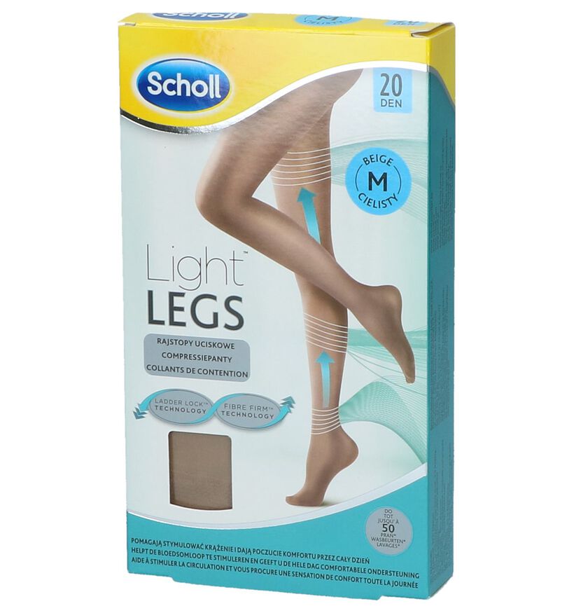 Scholl Light Legs Collants 60 DEN Beige Taille M, Beige, pdp