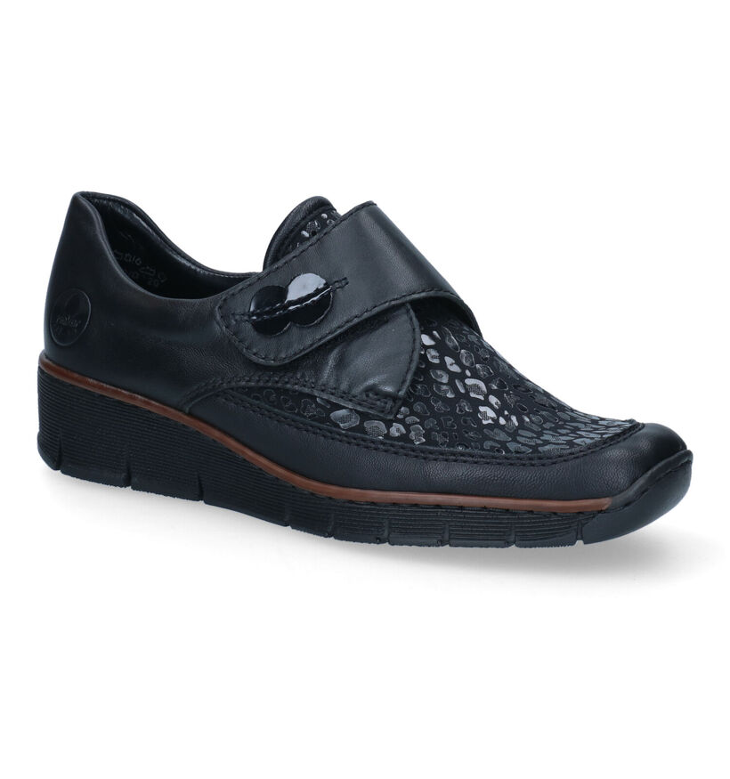 Rieker Chaussures confort en Noir en cuir (297920)