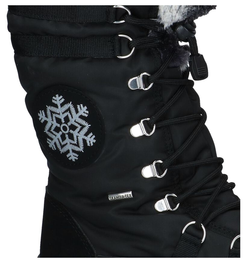 Skandia Bottes de neige en Noir en synthétique (223801)