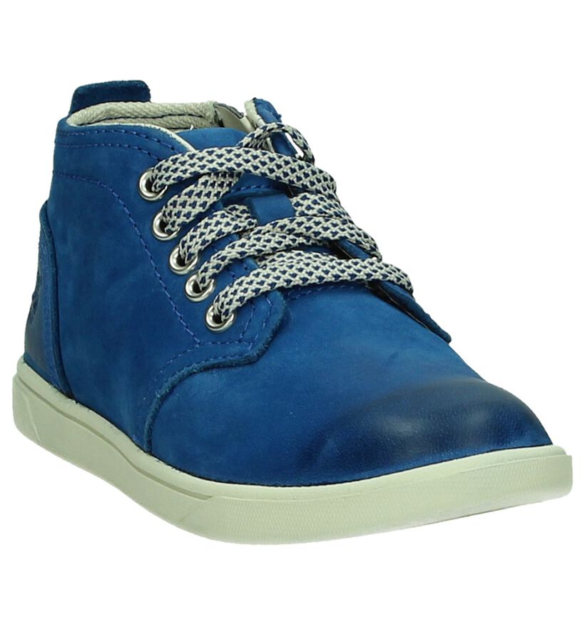 Timberland Groveton Chaussures hautes en Bleu en nubuck (172069)