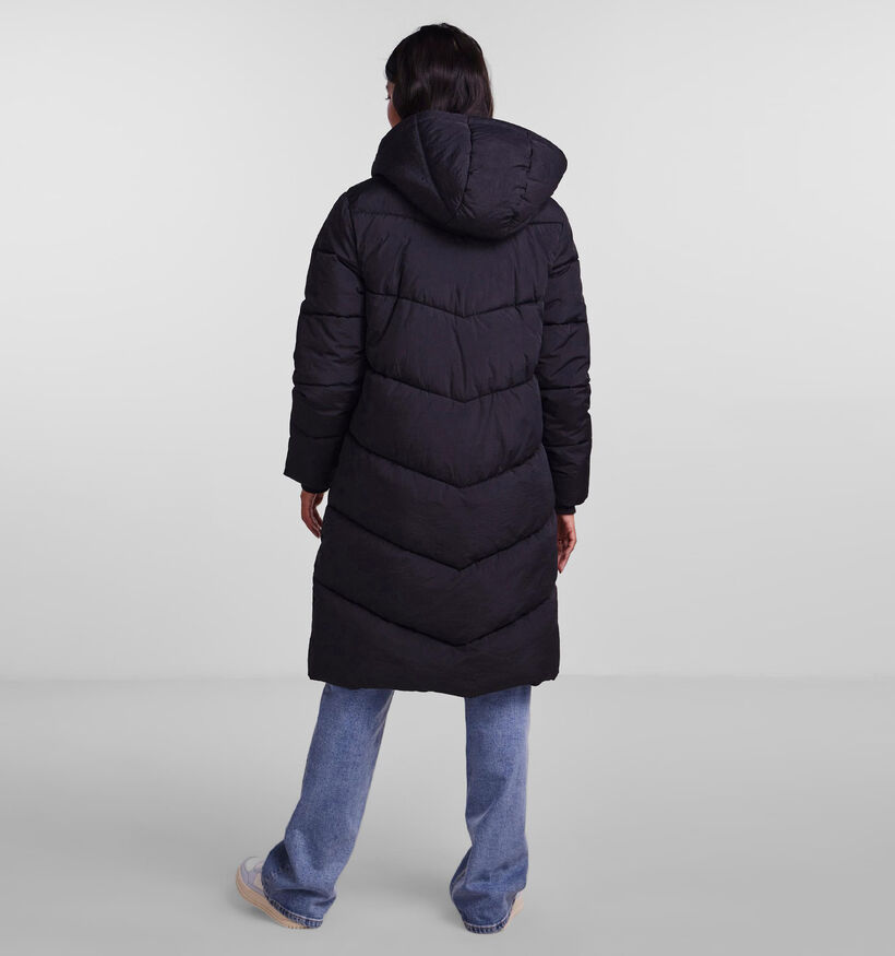 Pieces Jamilla Zwarte Puffer jas voor dames (332852)