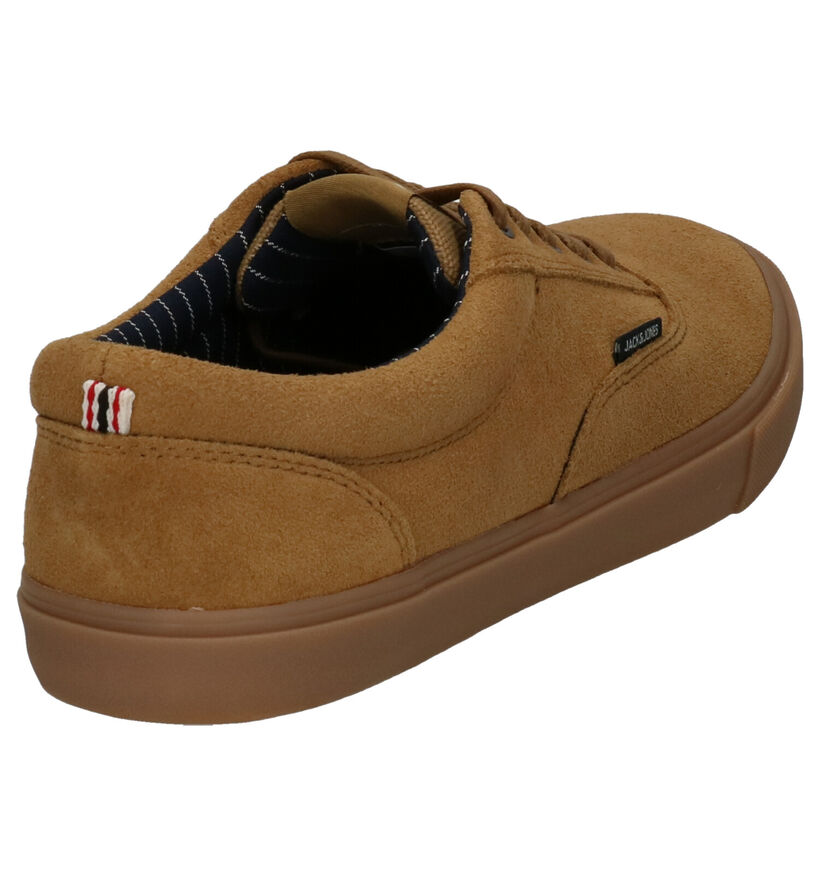 Jack & Jones Vision Bruine Skateschoenen in daim (256066)