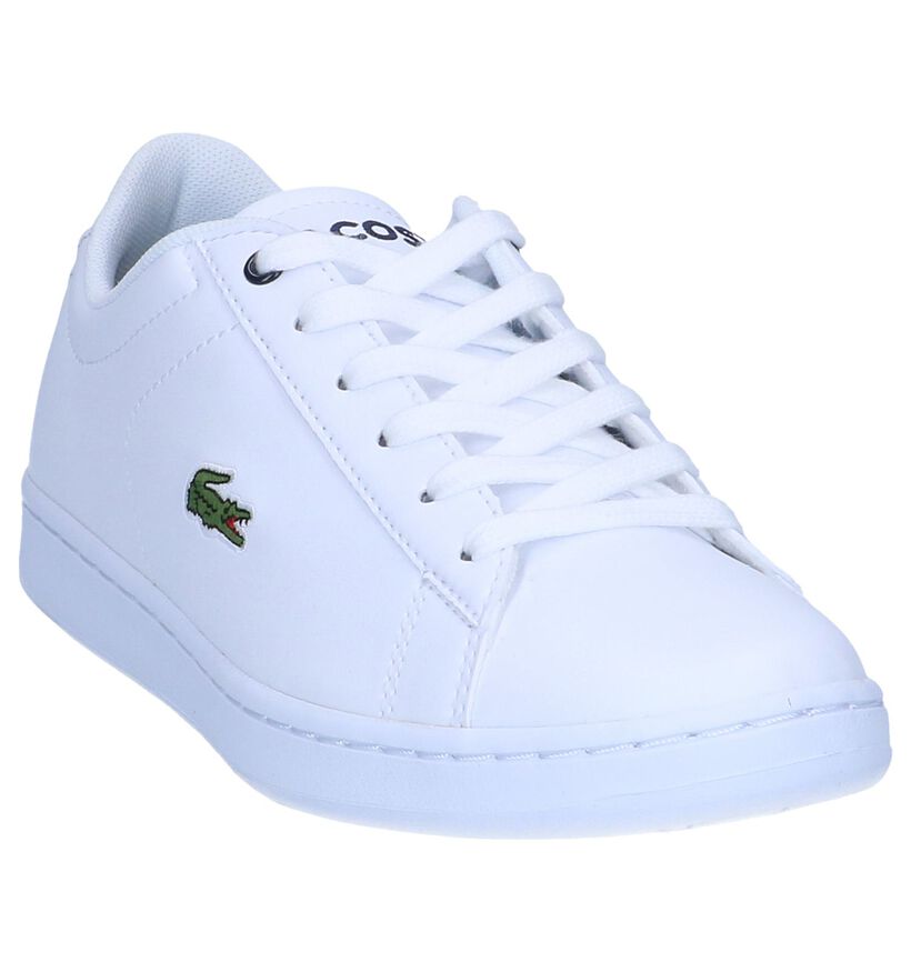 Witte Sneakers Lacoste Carnaby Evo in kunstleer (243642)