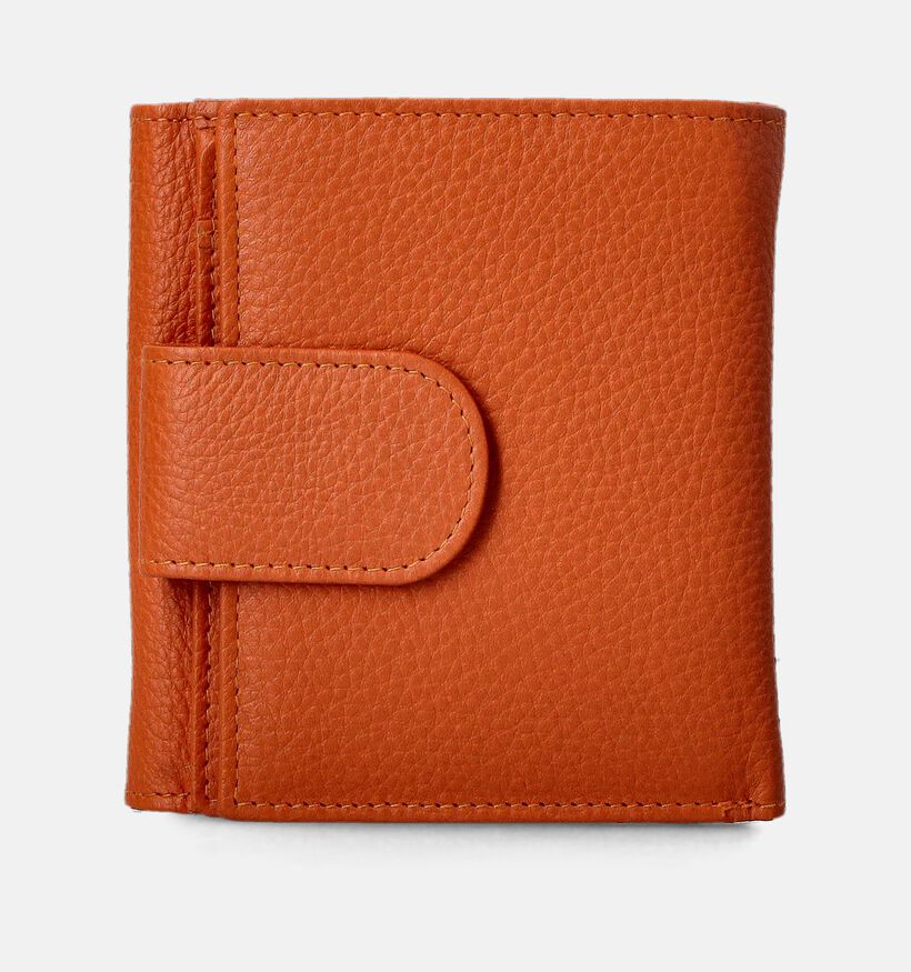 Crinkles Oranje Overslagportemonnee voor dames, heren (358106)