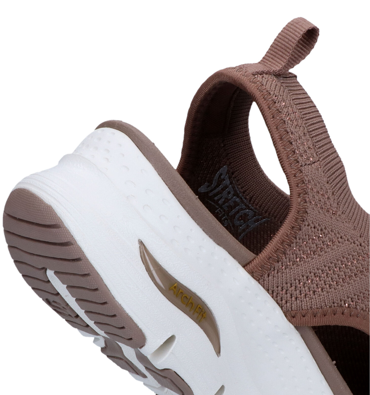Skechers outlet femme brun