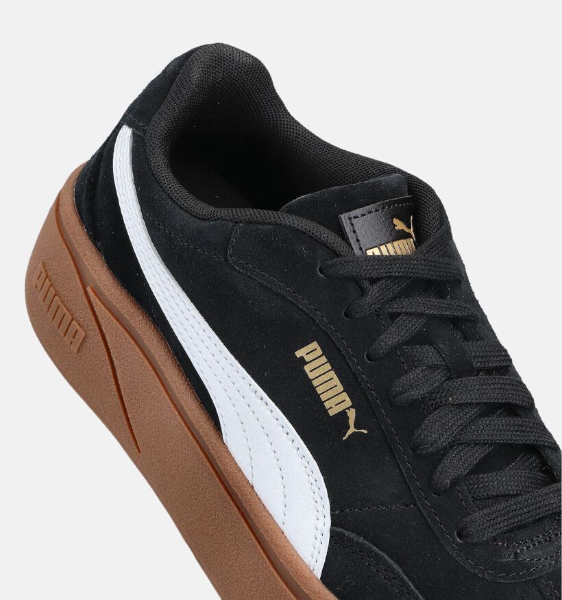 Puma Club II Era Baskets en Noir pour femmes (359144) - pour semelles orthopédiques