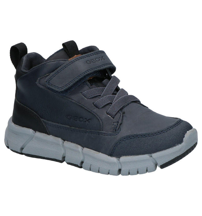 Geox Blauwe Hoge Schoenen in leer (254534)