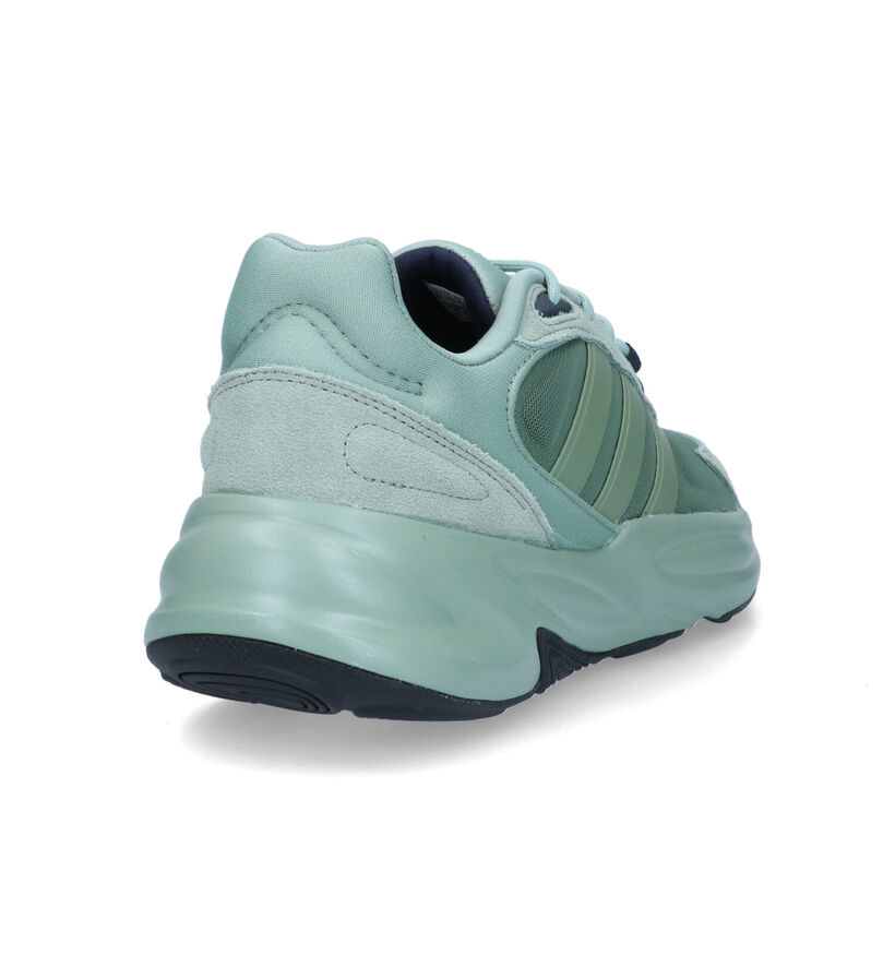 adidas Ozelle Baskets en Vert pour hommes (319061)