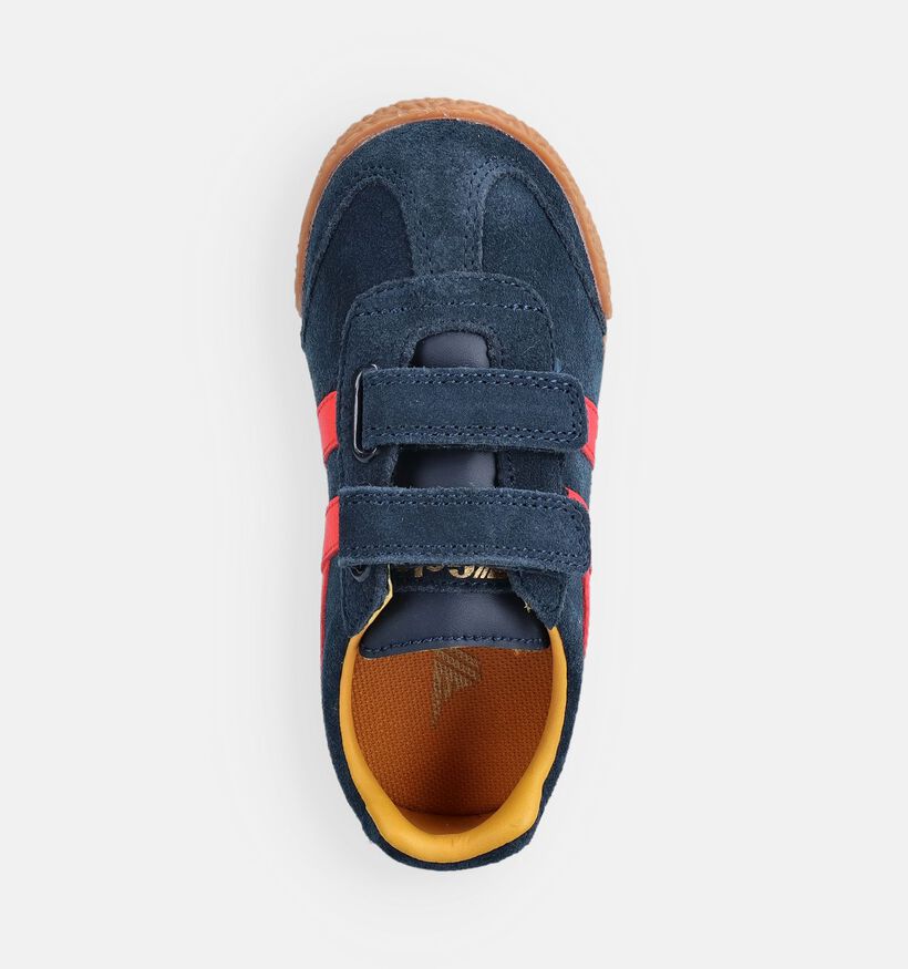 Gola Harrier Blauwe Schoenen voor jongens, meisjes (368600) - geschikt voor steunzolen