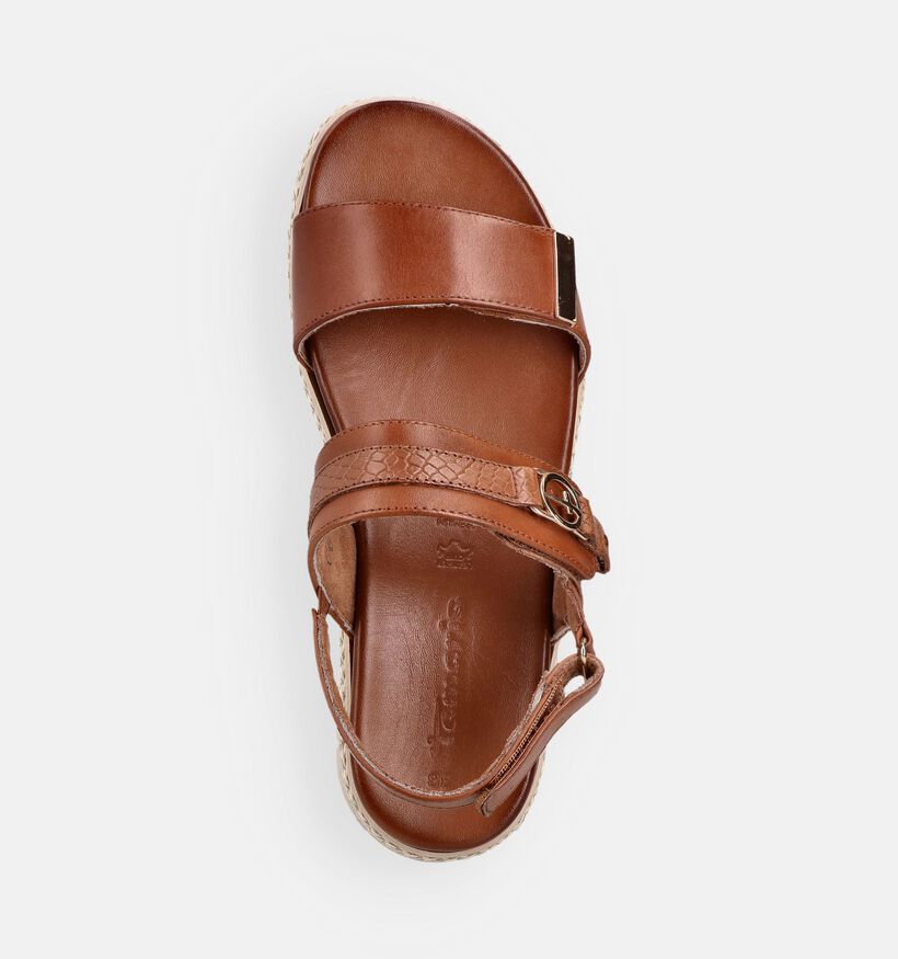 Tamaris Cognac Sandalen voor dames (371704) - geschikt voor steunzolen