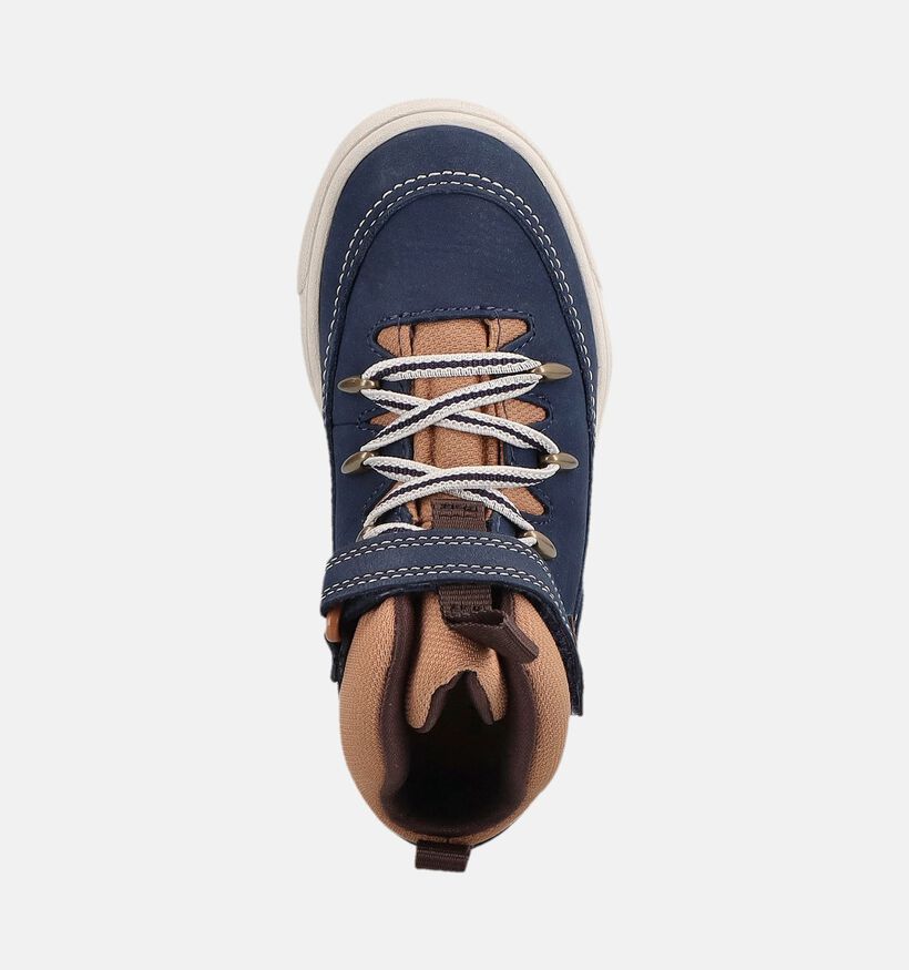 Timberland Lisbon Street Blauwe/Bruine Sneakers voor jongens (377376)