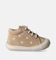 Naturino Cocoon Suede Embroidery Chaussures pour bébé en Beige pour filles (355340) - pour semelles orthopédiques