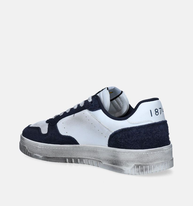 Lyle & Scott Culross Cup Low Witte Veterschoenen voor heren (356125) - geschikt voor steunzolen
