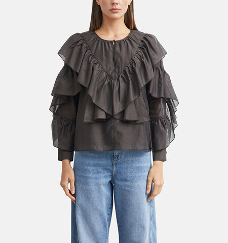 comma Blouses Bruin