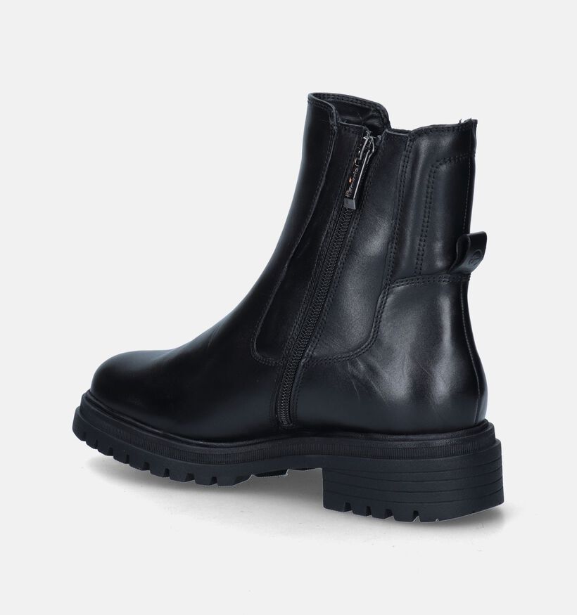 Tamaris Zwarte Chelsea boots voor dames (346601) - geschikt voor steunzolen