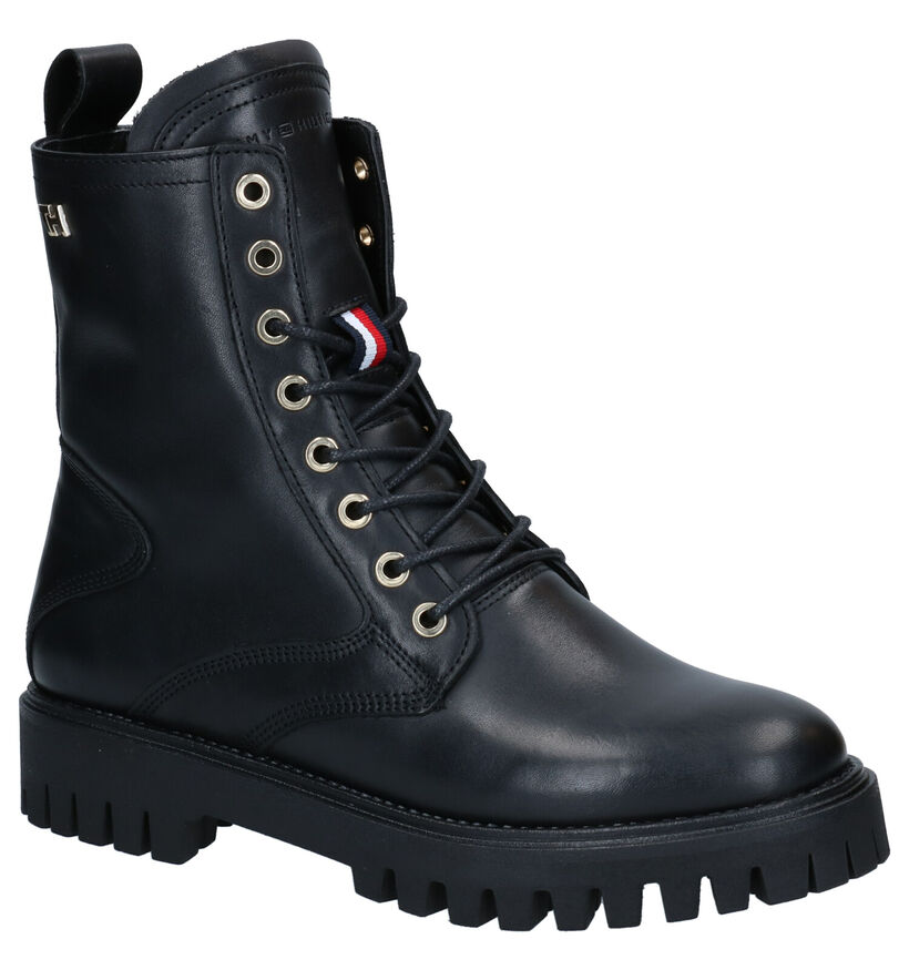 Tommy Hilfiger Bottines en Noir en cuir (279974)