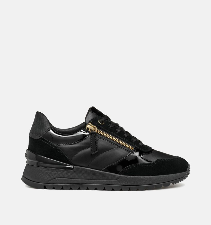 Geox Desya Baskets en Noir pour femmes (344233) - pour semelles orthopédiques