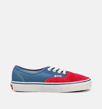 Vans Authentic Low Baskets Elastic Lace PRIMARY TRUE NAVY/Elastic Lace PRIMARY RACING RED